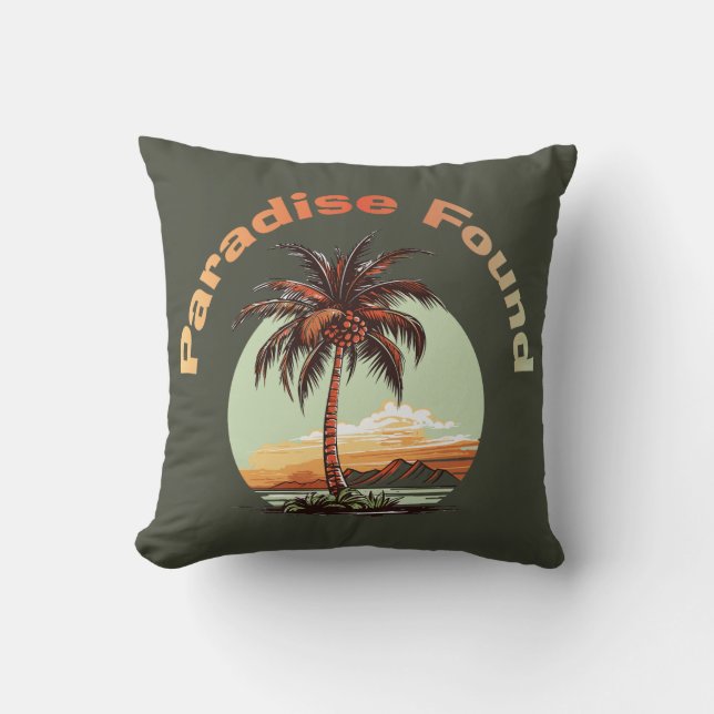 Paradise Found Cushion (Front)