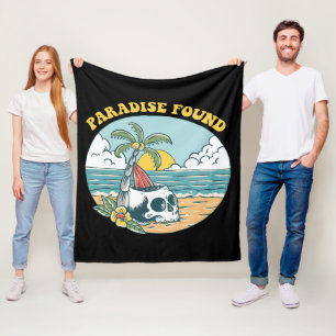 PARADISE FOUND FLEECE BLANKET