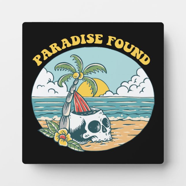 PARADISE FOUND PLAQUE (Front)