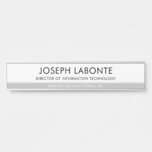 Paradise Grills Custom Wall Nameplate