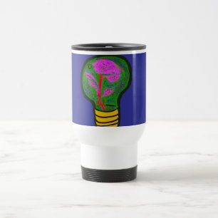 Paradise in a Light Bulb Travel Mug