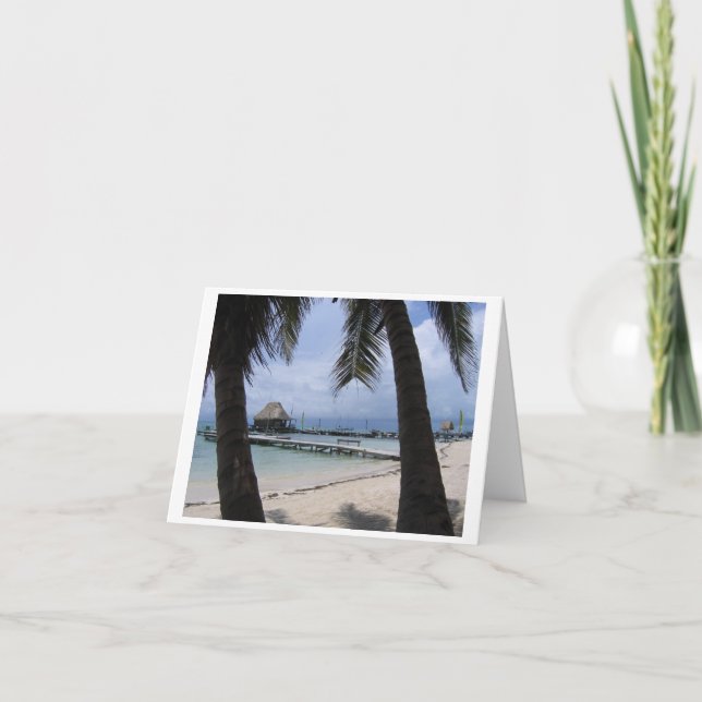 Paradise in Belise Card (Front)
