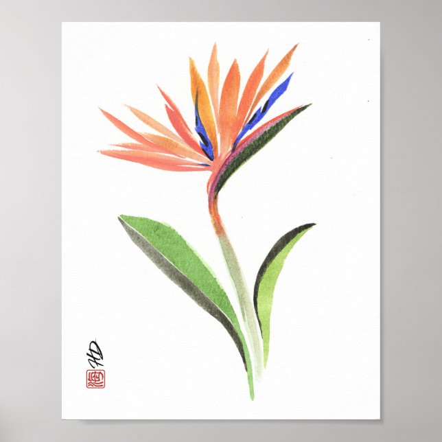 Paradise in Bloom Poster (Front)