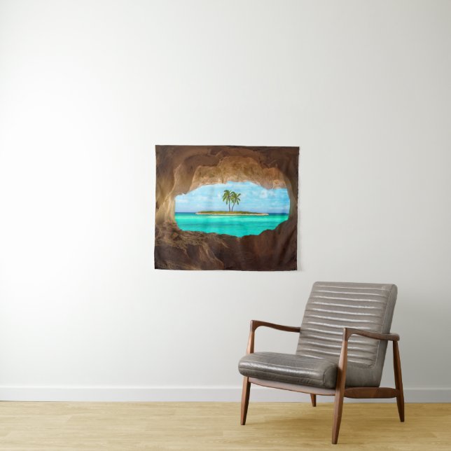 Paradise in the Caribbean Tapestry (In Situ (Horizontal))