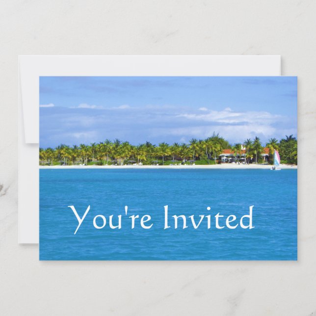 Paradise Invitation (Front)