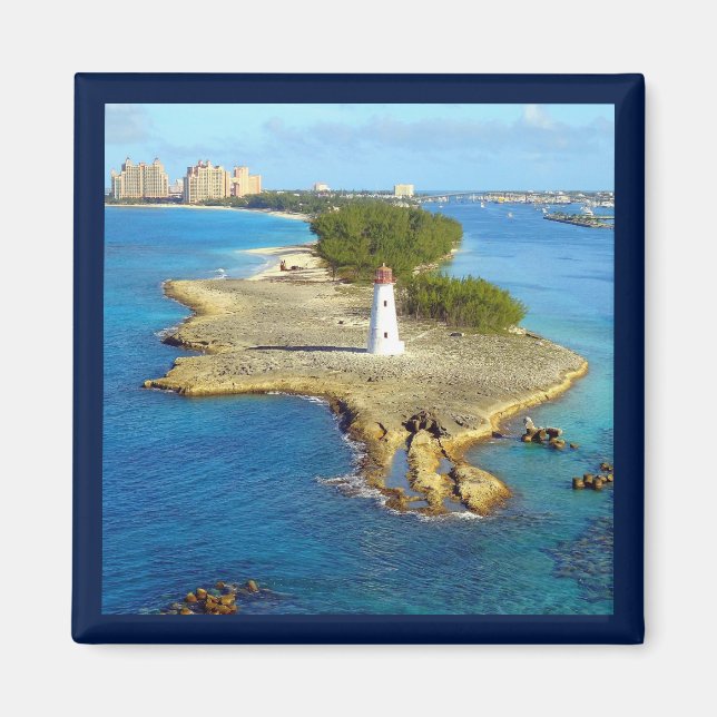 Paradise Island Light Magnet (Front)