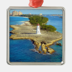 Paradise Island Light Metal Tree Decoration