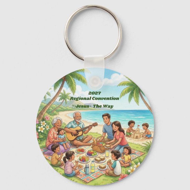 Paradise Keychain (Front)