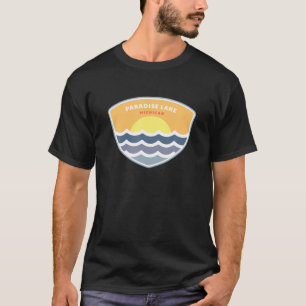 Paradise Lake Michigan MI Sunset Vacation Souvenir T-Shirt
