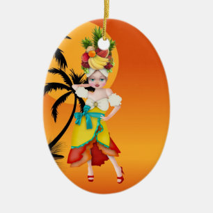 Paradise Lola - SRF Ceramic Tree Decoration
