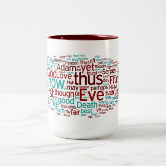 Paradise Lost Book IX: The Fall Two-Tone Coffee Mug