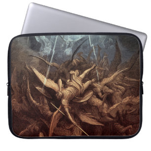Paradise Lost: Fall Of The Rebel Angels Laptop Sleeve