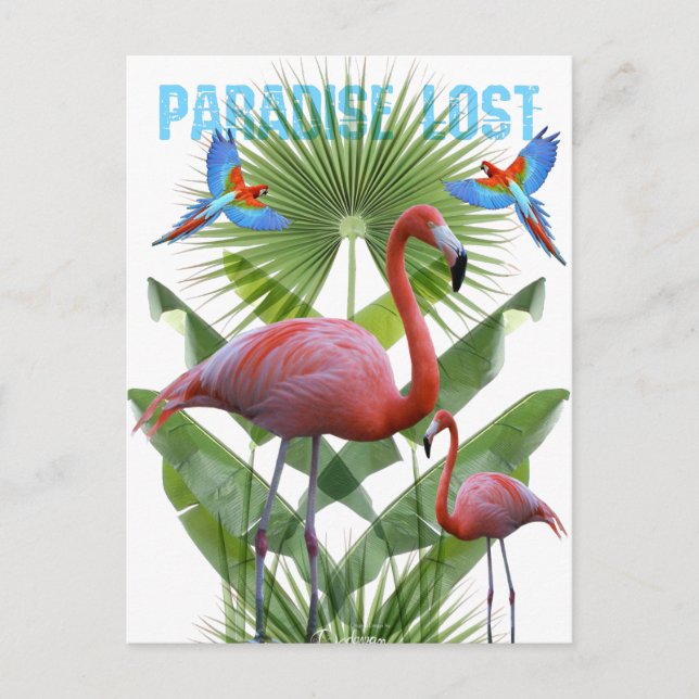 Paradise lost postcard (Front)