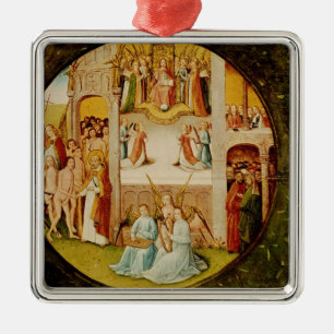 Paradise Metal Tree Decoration
