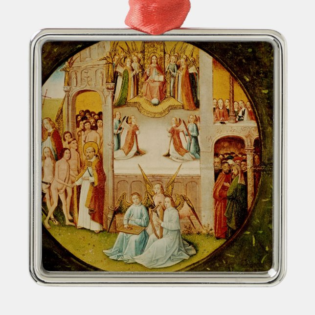 Paradise Metal Tree Decoration (Front)