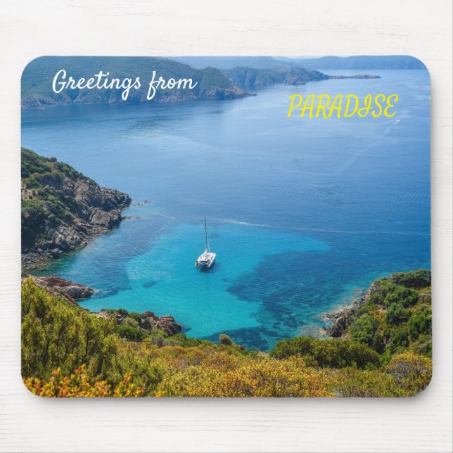 Paradise Mouse Pad (Front)
