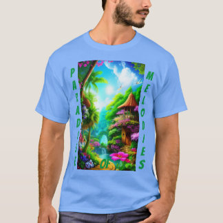 Paradise of Melodies: Nature Inspired T-Shirt