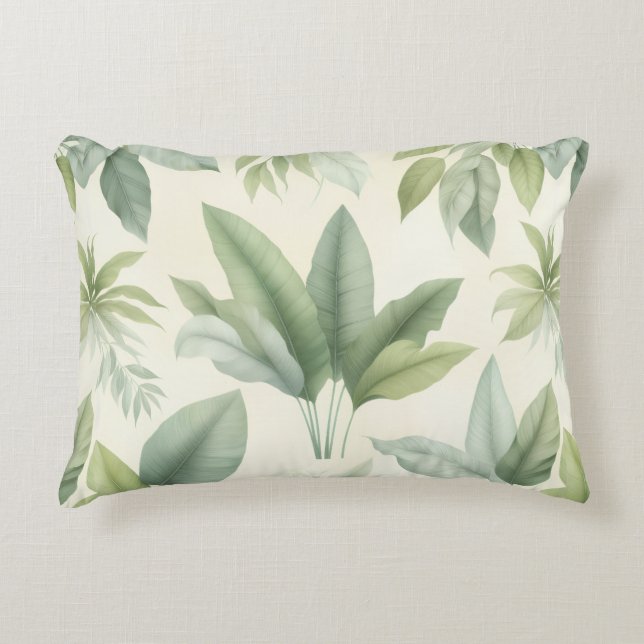 Paradise Palms Decorative Cushion (Front)