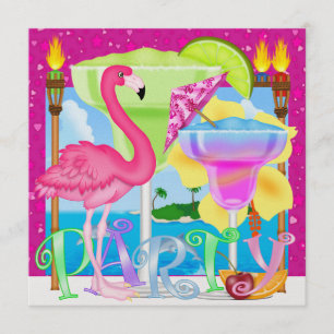 Paradise PARTY / Luau - SRF Invitation