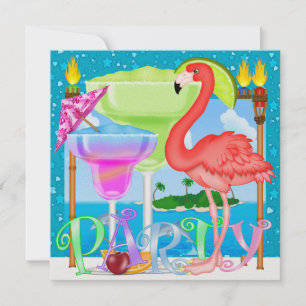 Paradise PARTY / Luau - SRF Invitation