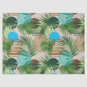 Paradise plants Hawaiian pattern Tissue Paper