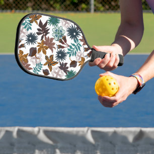 Paradise Print Pickleball Racquet Paddle