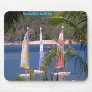 Paradise sailing, mousepad