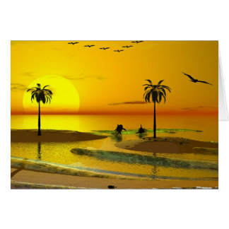 Paradise Shore Sunset