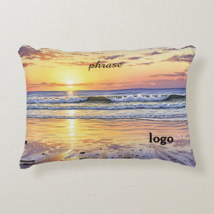 Paradise Sunset Decorative Cushion