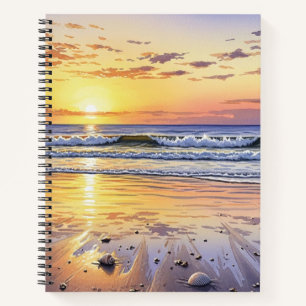 Paradise Sunset Notebook