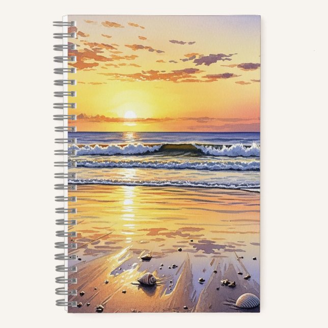Paradise Sunset Notebook (Front)