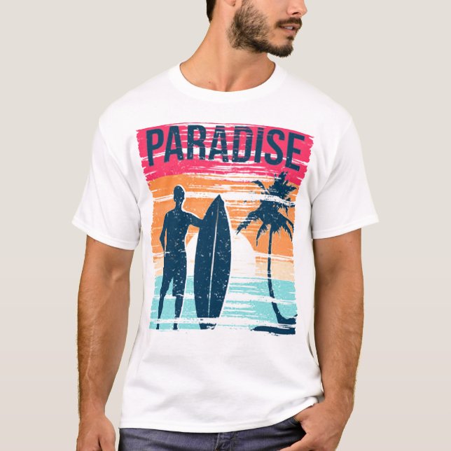 Paradise sunset T-Shirt (Front)