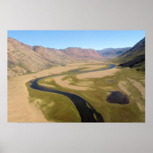 Paradise Valley Greenland Poster