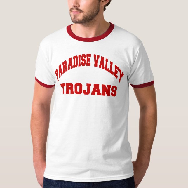Paradise Valley Trojans T-Shirt (Front)