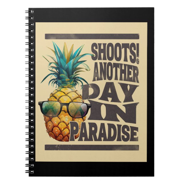 Paradise Vibes Shoots Notebook (Front)