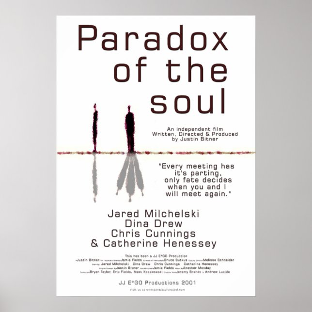 Paradox of the Soul Poster + (Front)