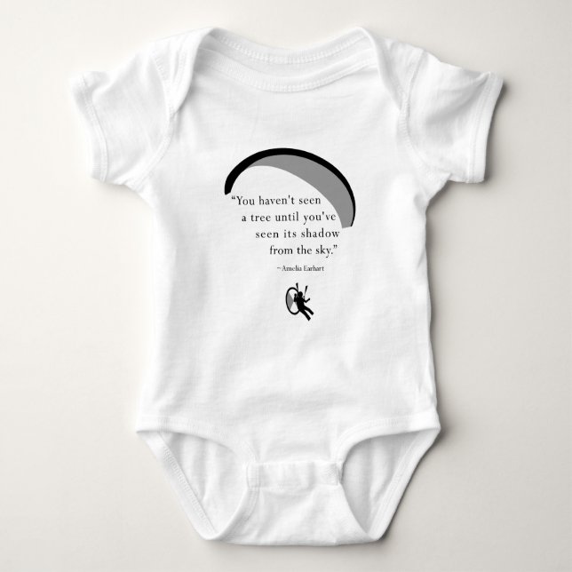 paraEarhart Baby Bodysuit (Front)