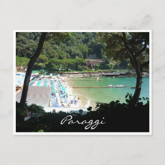 paraggi bay postcard