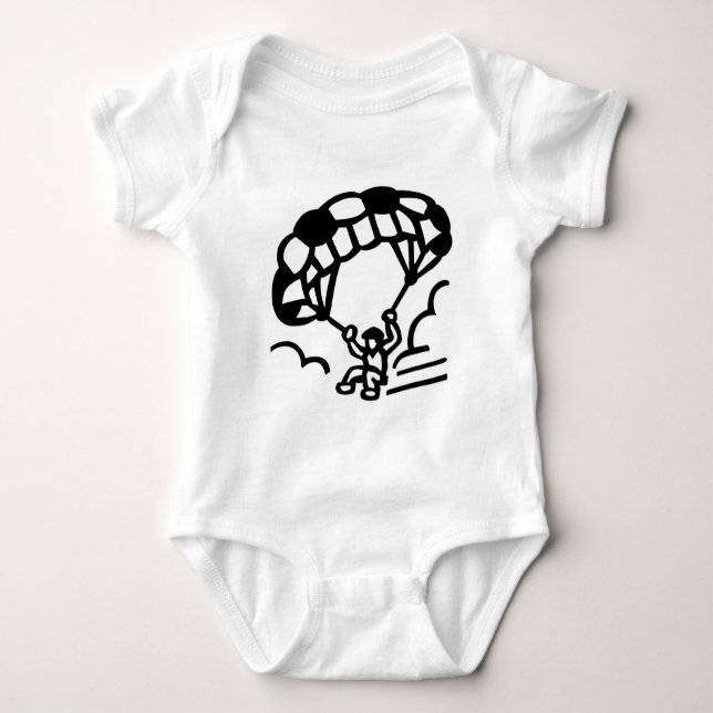 Paraglider Baby Bodysuit (Front)