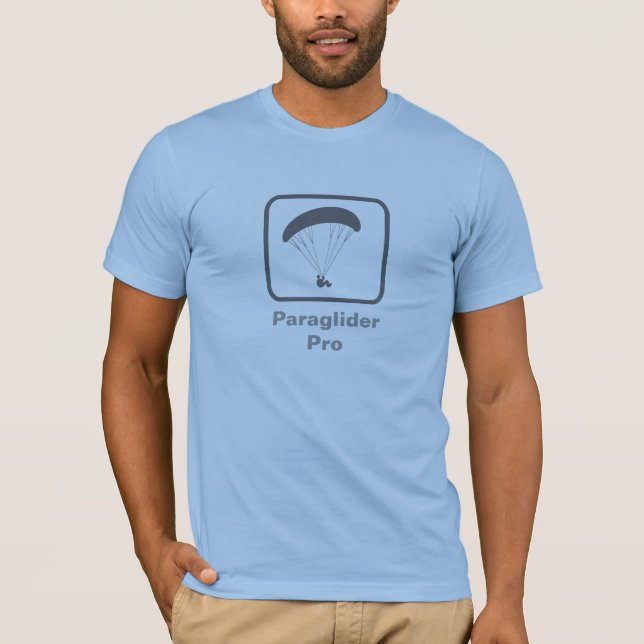 Paraglider Pro (Grey Logo) T-Shirt (Front)