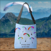 Paraglider themed graphics - colourful personalise