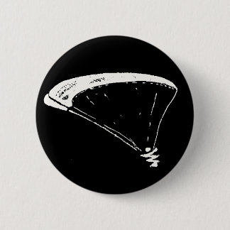 Paragliding 6 Cm Round Badge