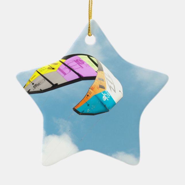 PARAGLIDING CERAMIC TREE DECORATION (Front)