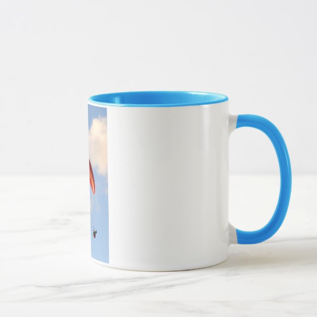 PARAGLIDING IN JERSEY MUG (Right)