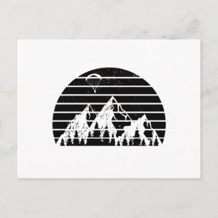 Paragliding Mountains Air Sports Paraglider Gift Postcard