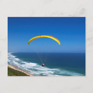Paragliding Near Wilderness, Garden Route Postcard