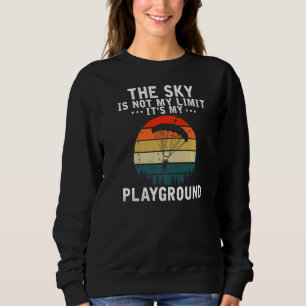 Paragliding Parachutes Soaring Sweatshirt