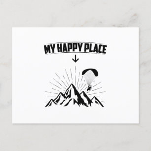 Paragliding Paraglider Air Sports Gift Ideas Postcard