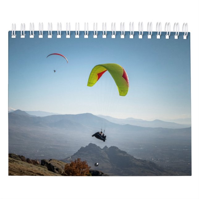 Paragliding Photo Calendar (Cover)