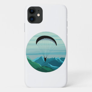 Paragliding Pilot Flying Mountains Sports Case-Mate iPhone Case